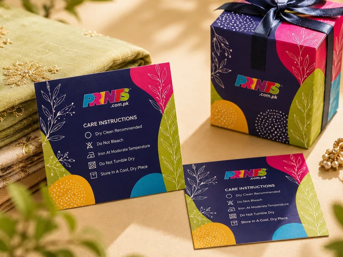 Care Instruction Cards