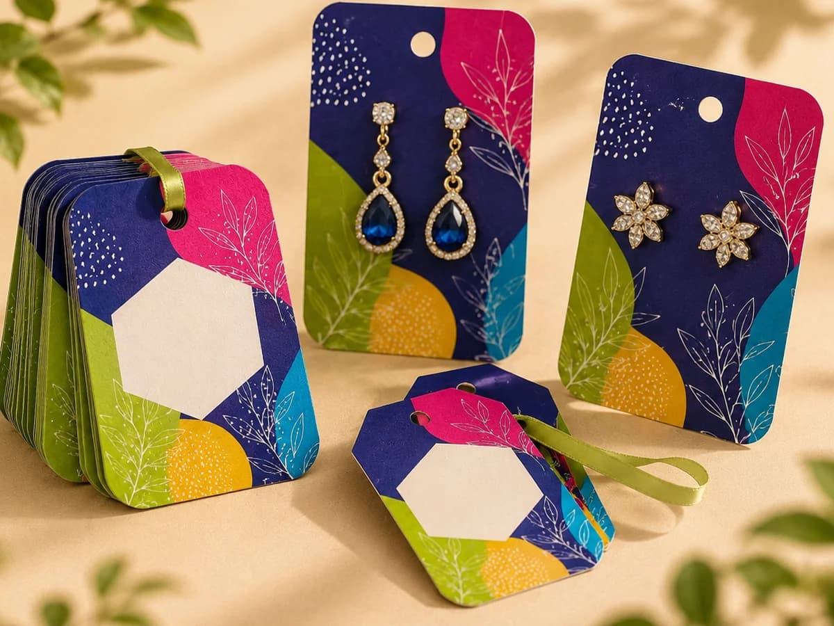Jewellery Display Cards