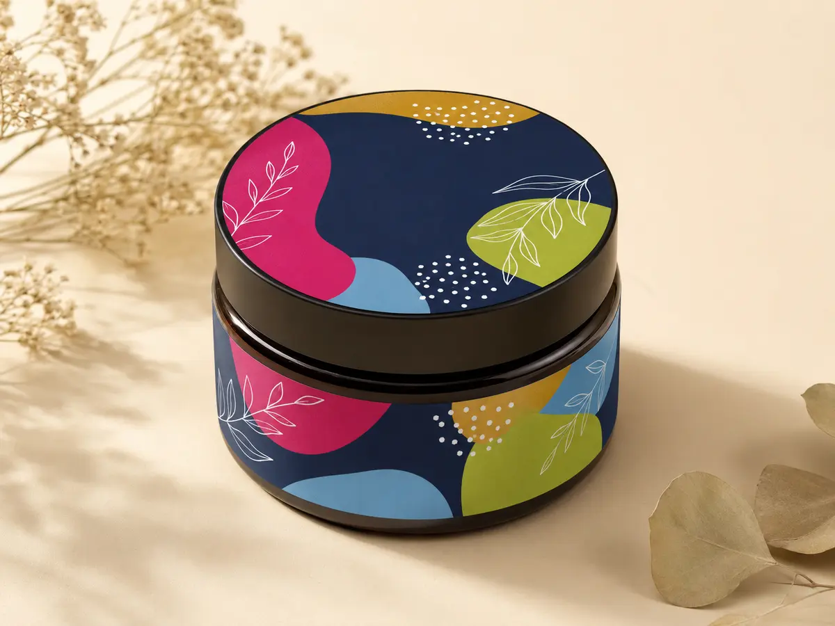 Jar Labels in vinyl, paper and clear