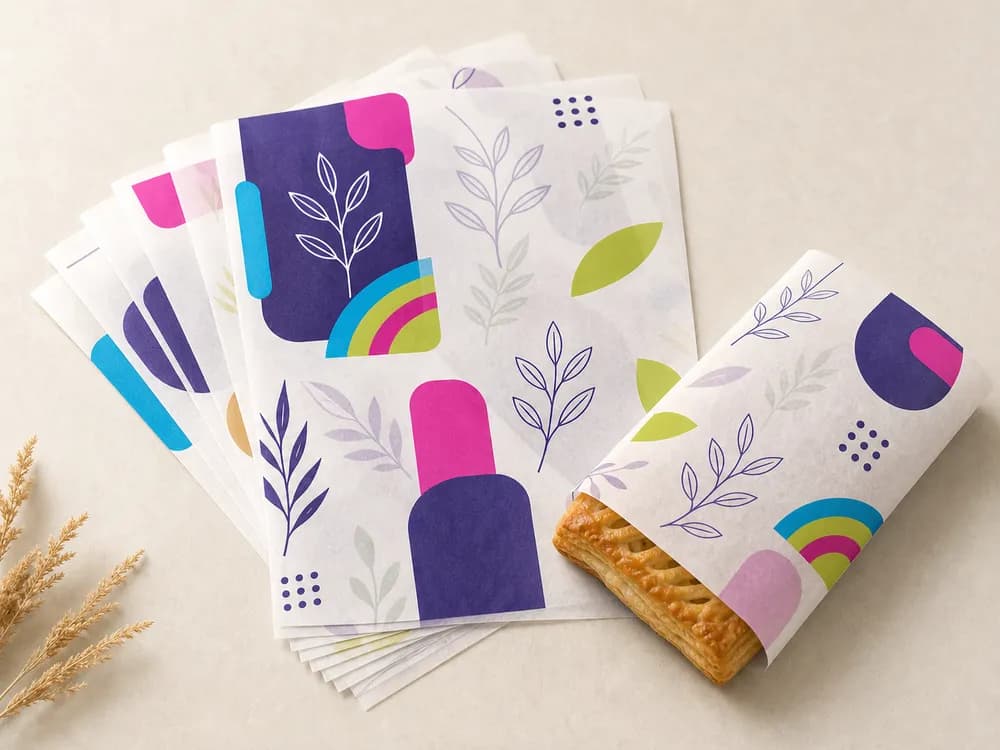 Custom Butter Paper — Custom / multiple sizes inch Confirmed with your quote
