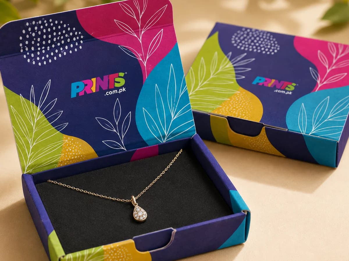 Self-Lock Necklace Box