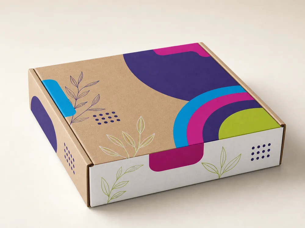 Apparel Mailer — 7.5 x 6 x 4 inch Kraft E-Flute
