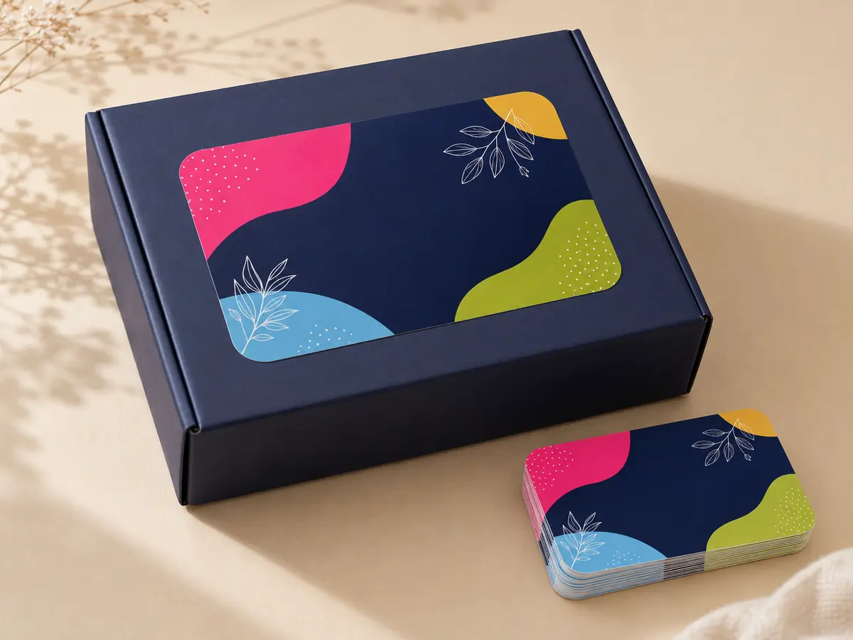 Rounded Rectangle Stickers in vinyl, paper and clear