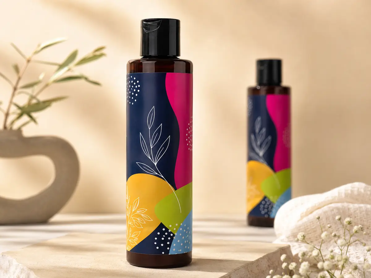 Bottle Labels in vinyl, paper and clear