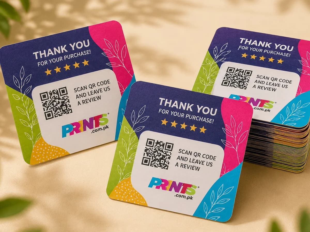 Rounded-Corner Thank You Cards