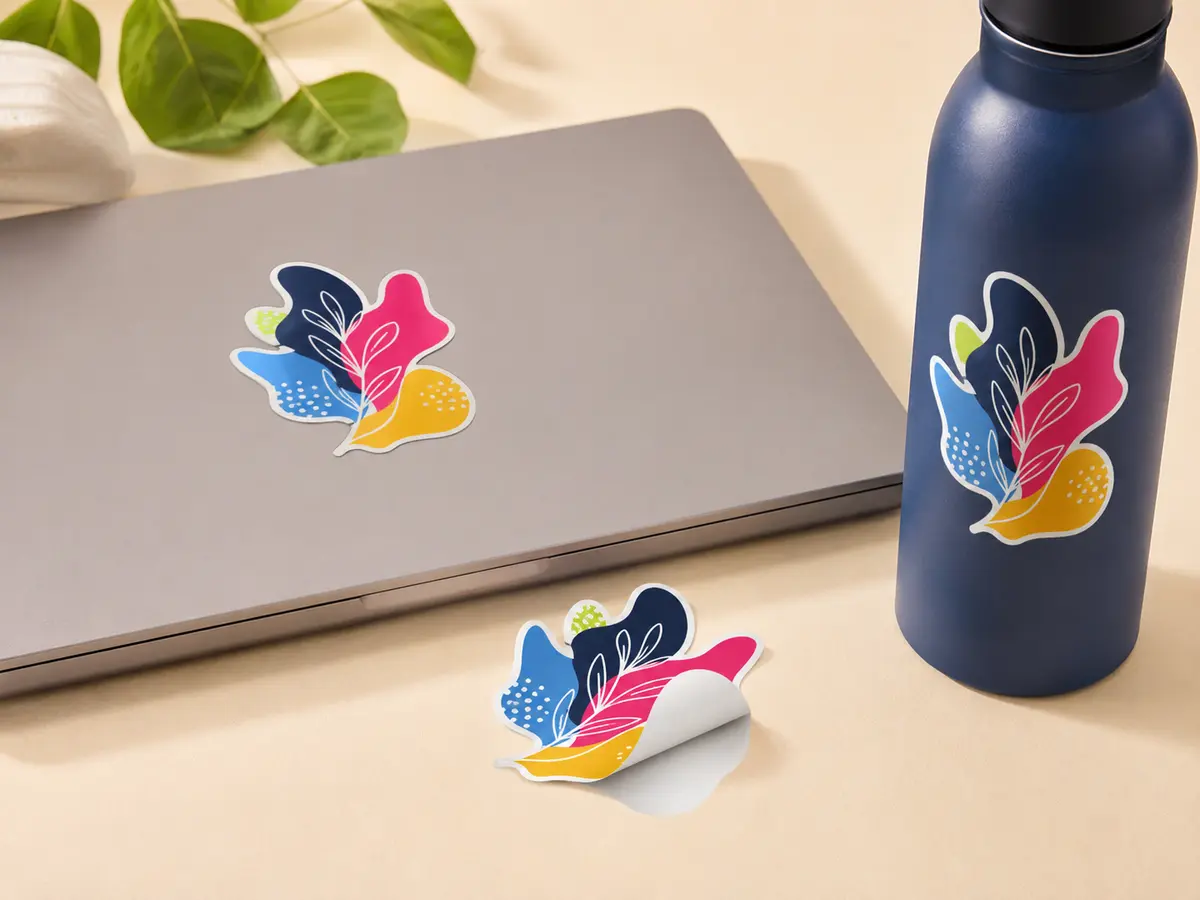 Vinyl Stickers in Vinyl material