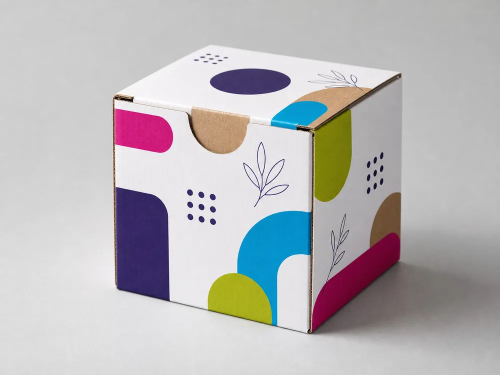 Large Mailer — 12 x 10 x 4 inch Kraft E-Flute